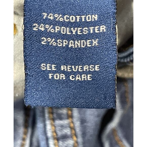 !iT Helena Women's High Rise Skinny Ankle Jeans, Size 8 Blue Wash Distressed - Picture 10 of 14